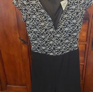 Black and silver sequined jumper